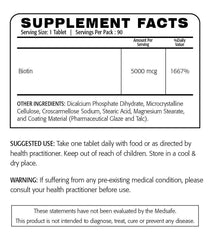 Bio-H Biotin 5000 MCG