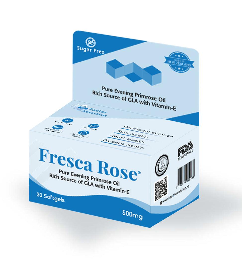 Fresca Rose 500 MG - Evening Primrose Oil Acne Worse